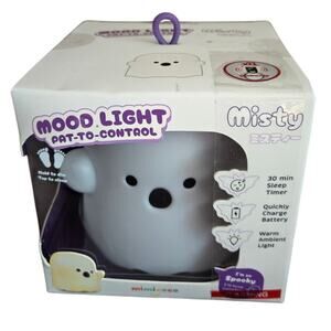 New Kids Mimicoco Mood Light Misty Ghost Halloween Pat To Control - Cute!